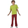 Fun Costumes Scooby Doo Shaggy for Kids, Hippie Green Shirt for Halloween XL