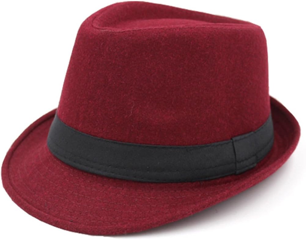 mens red dress hats