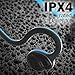 Bluetooth Headphones with Mic- Sports Earbuds - Sweat-proof Stereo Headset for Running, Workouts, Gym- Noise Reducing Wireless Headphone w/ Long Lasting Battery - Fits Samsung, iPhone, LG & More