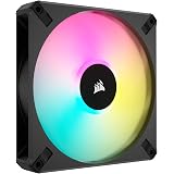 Corsair ICUE AF140 RGB Elite 140mm PWM Fan Kit - Dual Fans With Lighting Node Controller