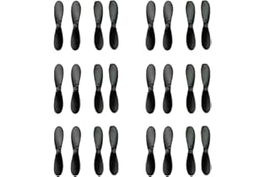 skrnrhrery mini Propeller, Suitable for RC Aircraft Special Nylon Props Central axis 0.8MM Blade Length 46/42/37/MM Positive and Negative AB propellers mini Quadcopter Accessories (42mm)