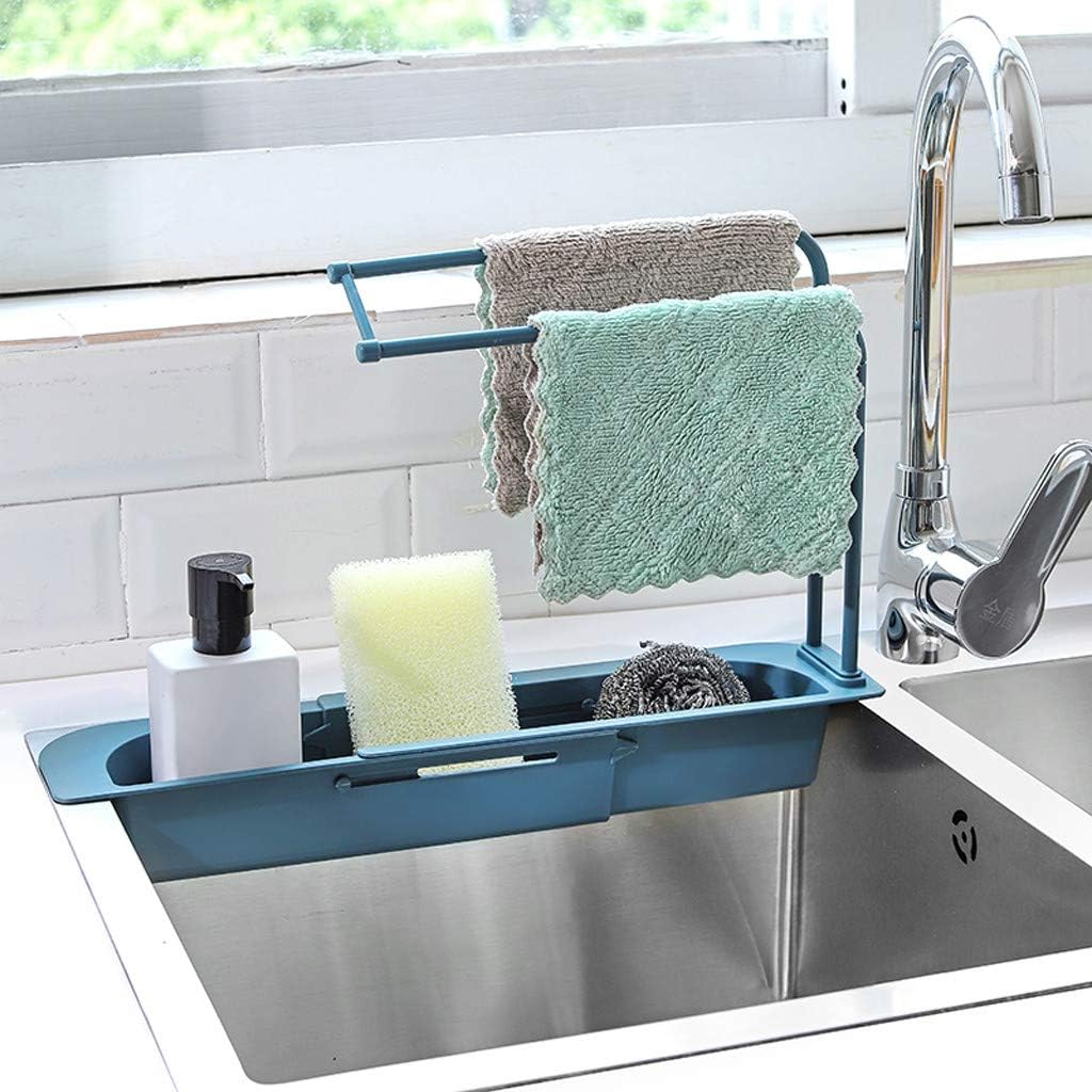 telescopic sink rack holder