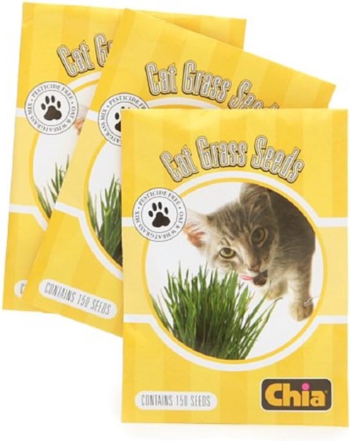 CHIA Cat Grass Refill Seeds 6 packages