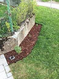 Rasenkante Metall 10 er Set Profi Qualität aus Stahl Rasenbegrenzung