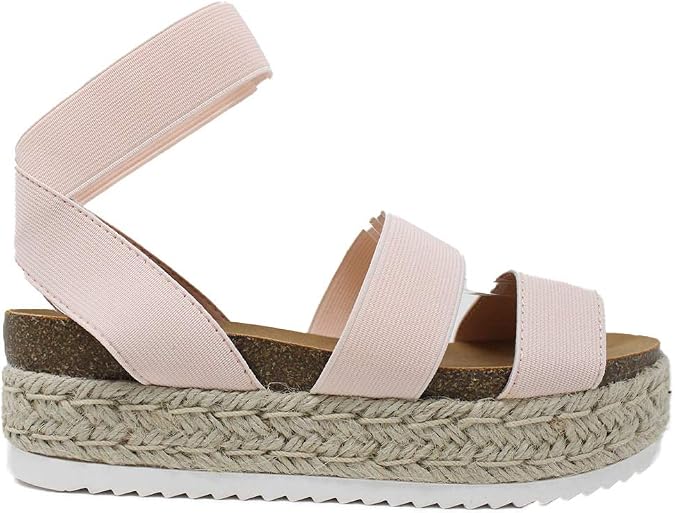 soda womens valett open toe casual ankle strap sandals