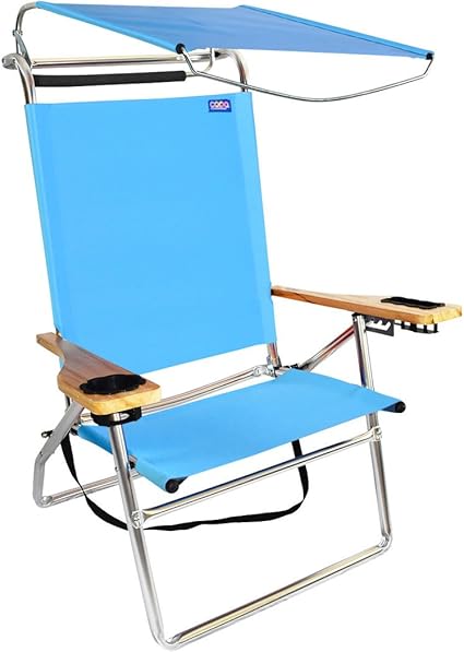 copa beach chair with canopy