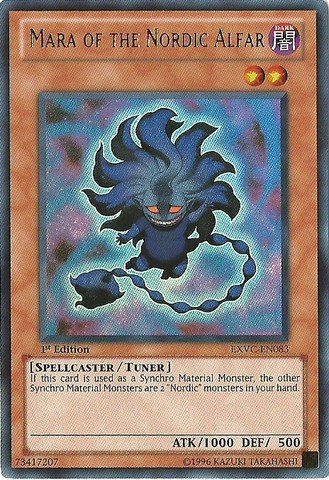 Yu-Gi-Oh! - Mara of the Nordic Alfar (EXVC-EN083) - Extreme Victory - 1st Edition - Ultra Rare