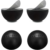 1.25" Silicone Hemisphere Bumpers Isolation Feet, 4Pack Non Skid Speaker Isolation Pads,for Small Speaker Spikes,Turntable Isolation,Subwoofer,Record Player Sound Dampening&amp;Anti Vibration