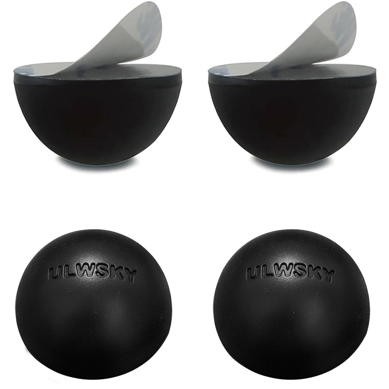 Photo 1 of 1.25" Silicone Hemisphere Bumpers Isolation Feet, 4Pack Non Skid Speaker Isolation Pads,for Small Speaker Spikes,Turntable Isolation,Subwoofer,Record Player Sound Dampening&Anti Vibration