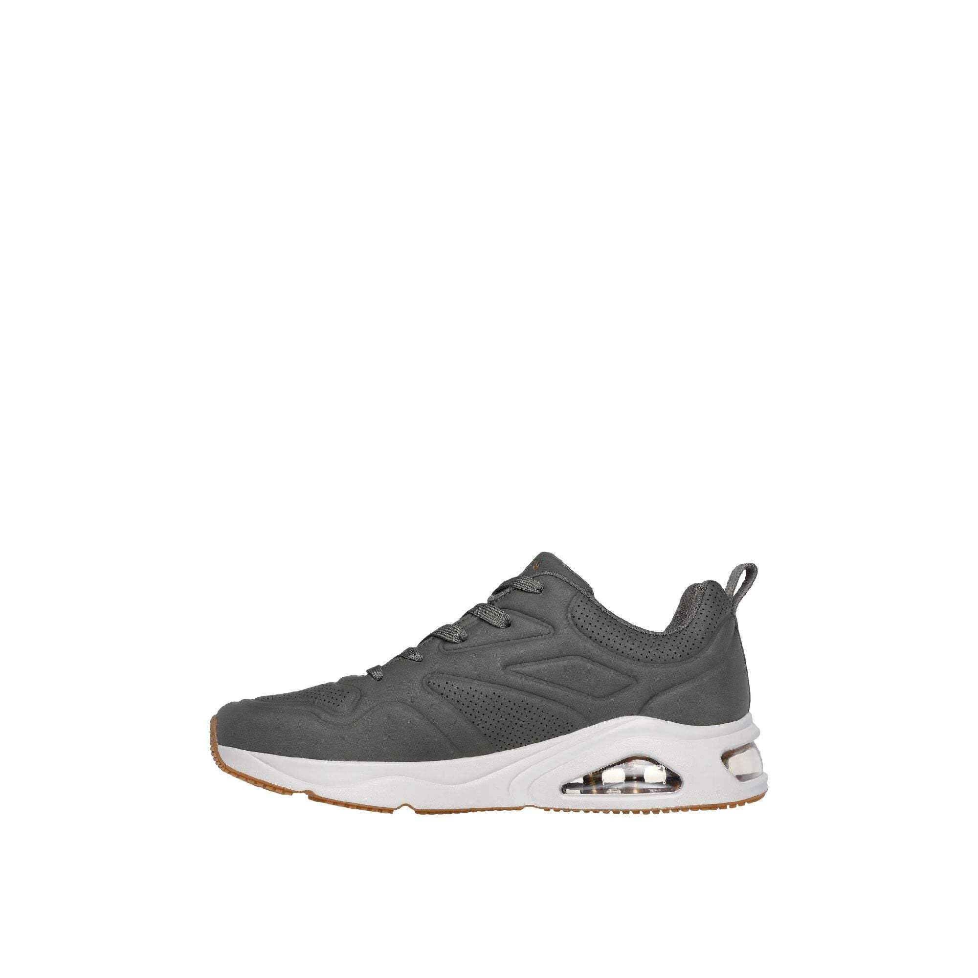 Skechers Men’s Tres-Air Uno – Casairal Fashion Sneakers, Olive, 14