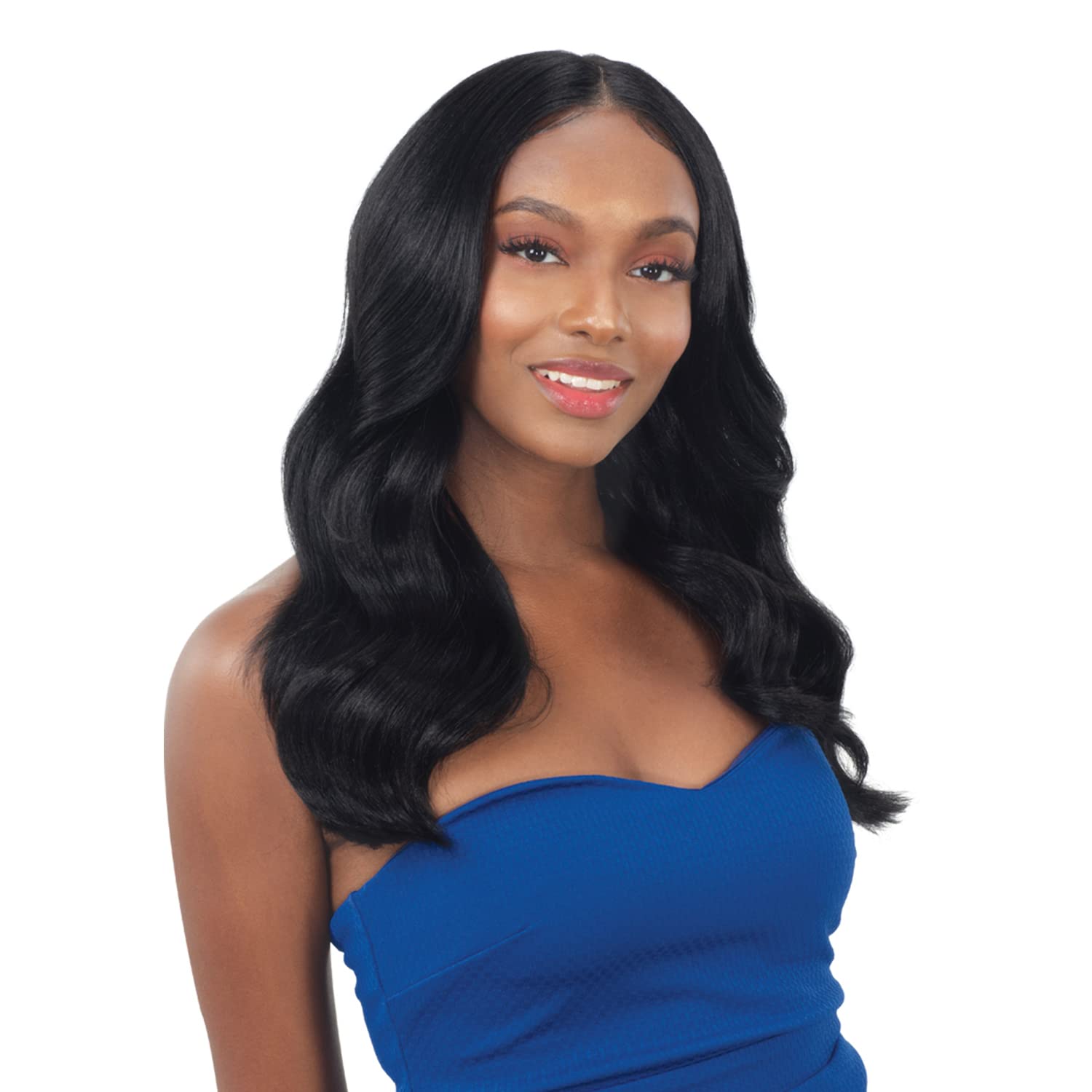 FreeTress Equal HD Lace Front Wig Level Up - KAMALA (1 Jet Black)