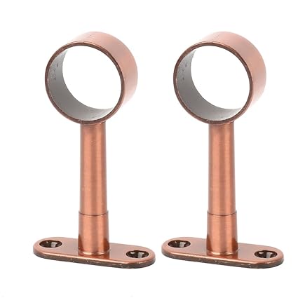 Bedding Linens Sydien 2pcs Heavy Duty Curtain Rod Brackets With