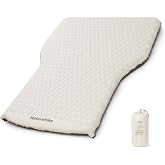 Naturehike 2.56&rsquo;&rsquo; Thickened TPU Car Mattress for SUV Camping, Self Inflating Sleeping Pad Memory Foam Car Air Mattress Queen for Outdoors, Travel, Home