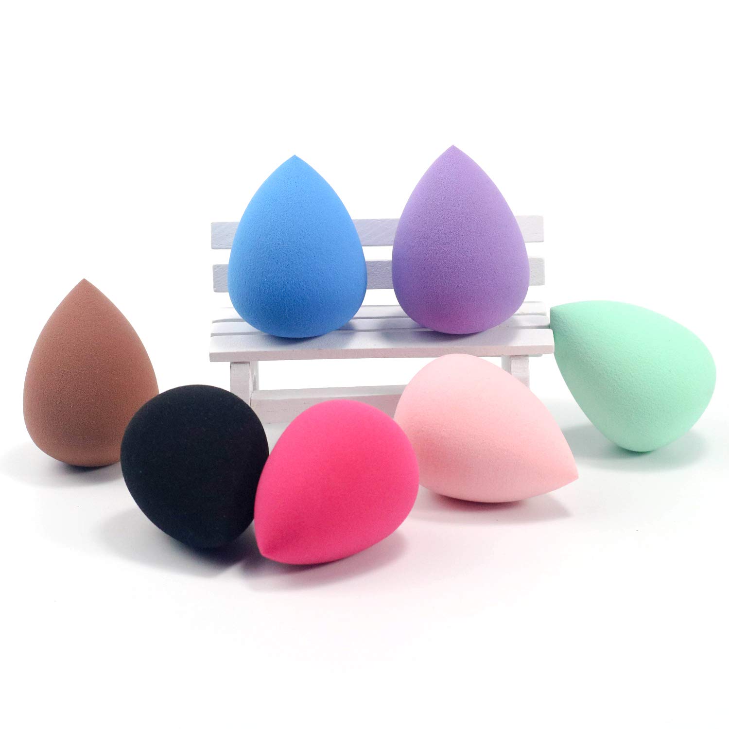 Makeup Blenders Sponge Set, 6 Pcs, Mini MultiColor