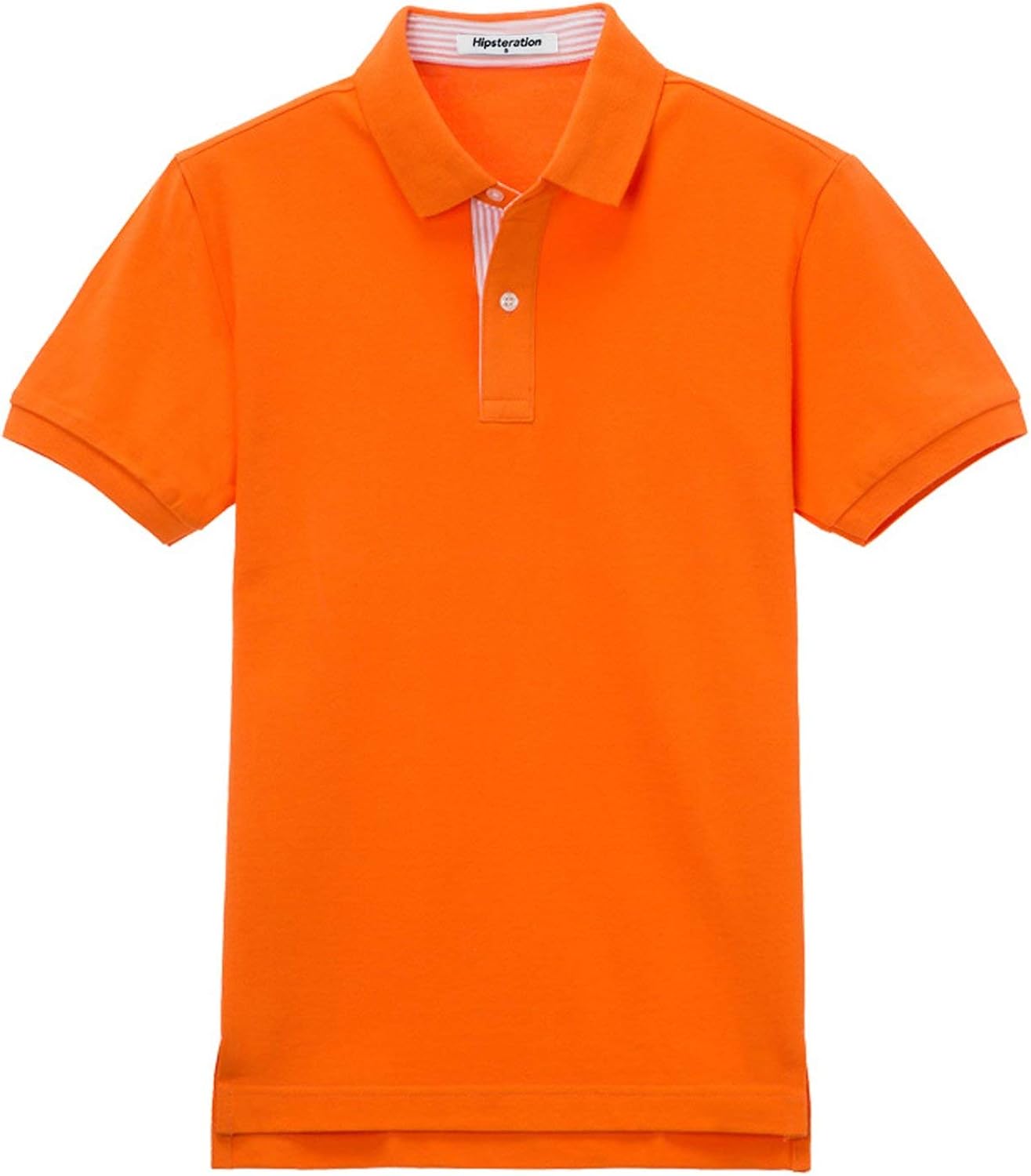 Hipsteration Unisex Cool Striped Point Short Sleeve Polo Shirts For Women And Men