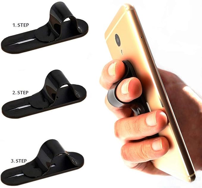 Cell Phone Grip and Stand, AOLIY Phone Handle Phone Strap Finger