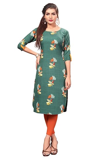 Women's Crepe Regular Kurta