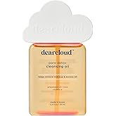 dearcloud Pore Detox Cleansing Oil – Korean Cleansing Oil Makeup Remover for Face with Cica and Vitamin E (5 fl oz)