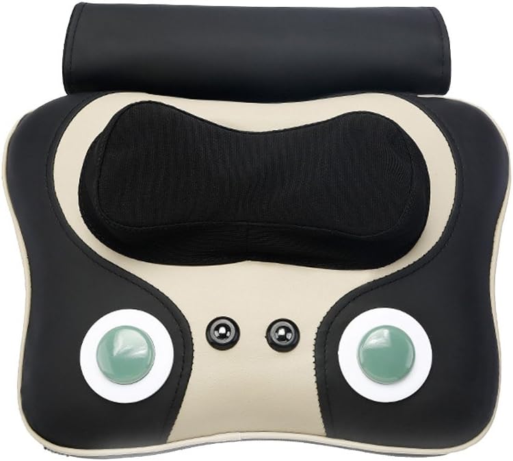 Modelshow Massager Pillow Cushion with Both Tapping and Kneading Shoulder Lumbar Cervical Massage Electric Portable Hand-held Muscle Groups Stress Relaxtion for Whole Body