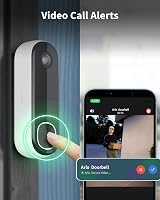 Arlo Security 2K Video Doorbell Wireless with 6 Month Battery UK view 4