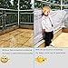 Winkeyes Children Safety Rail Balcony Stairs Safety Net Banister Stair Net for Kids/Pet/Toy Safety on Indoor/Outdoor Stairs, Balcony, or Patios, 9.8 x 2.5 ft