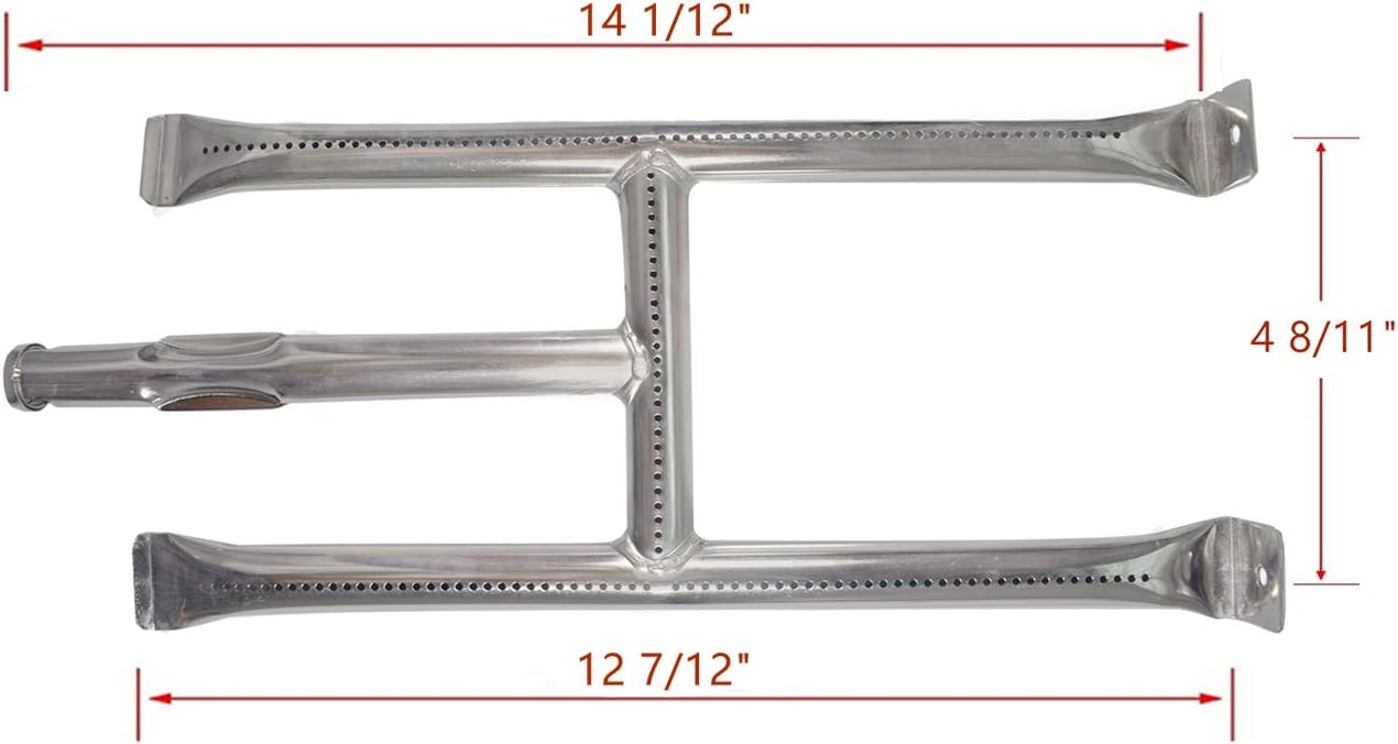 Review 12000 BTU Grill Burner Replacement Set of 2 for Blackstone 22