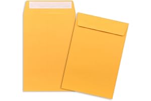 6x9 Envelopes Self Seal 50 Pack Manilla Envelopes Catalog Mailing Envelopes 6x9 Self Sealing Envelopes for Photos,Cards,Docum
