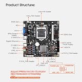 Lodokdre B75E 8 Card Mining Motherboard CPU Fan 8GB DDR3 RAM 128GB SSD USB 3.0 view 2