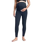 CRZ YOGA Butterluxe Maternity Leggings 28" - Over The Belly Workout Activewear Yoga Womens Pregnancy Pants Buttery Soft
