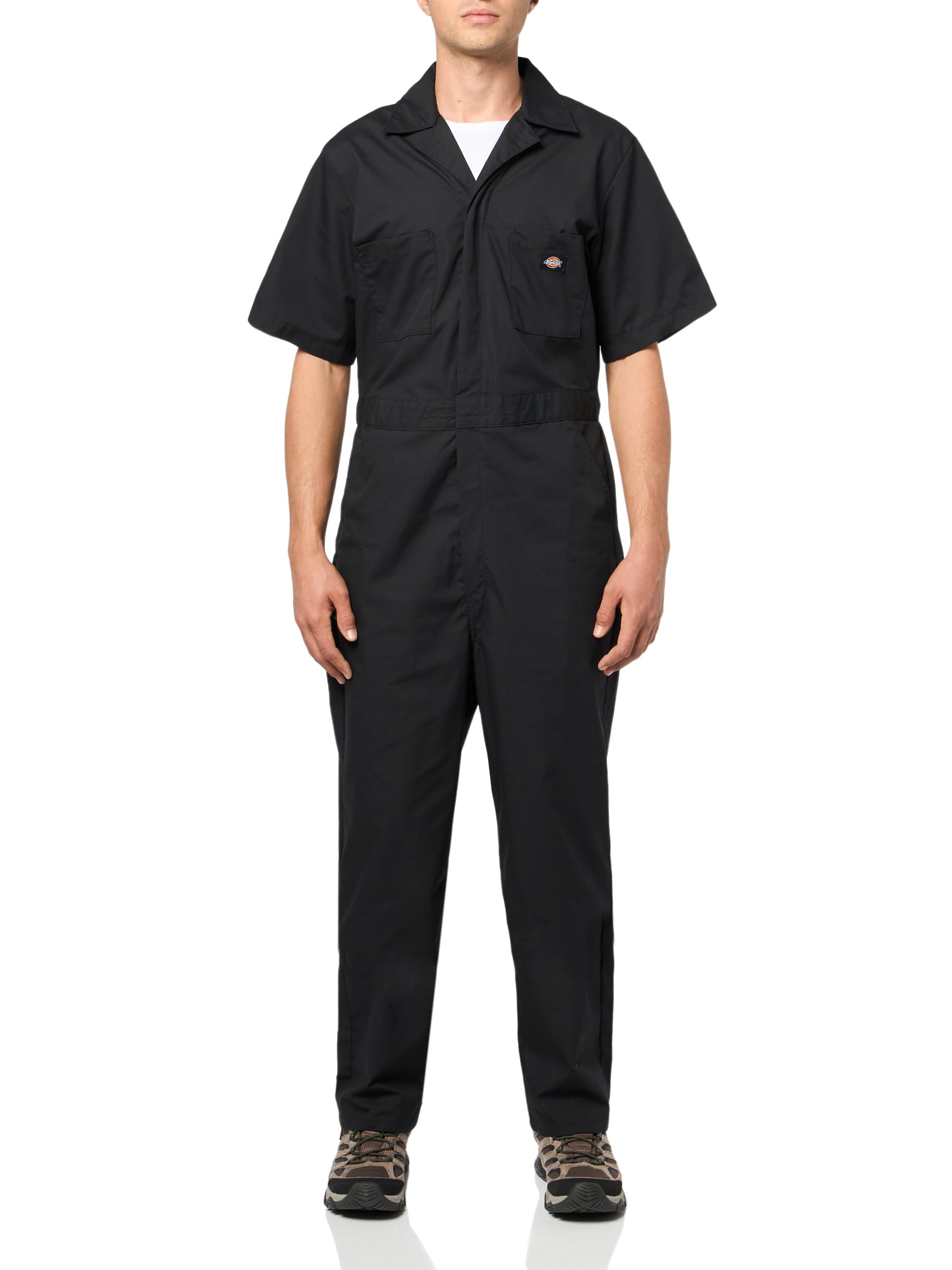 Dickies Short Sleeve Coveralls, BLACK, 5X TL Image