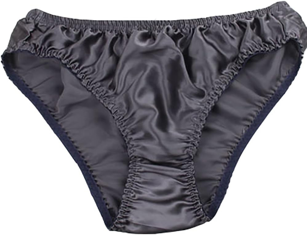 LSHARONSilk Men's Sexy 100% Mulberry Silk Briefs Lingerie Underwear