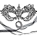The Authentic 50 Shades Darker Ana Masquerade Mask - Luxury Lace Anastasia Goddess Mask (Black)