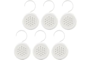 6Pcs Hanging Moth Repellents for Wardrobes Protects Clothes from Moth Larvae and Eggs Effective for Drawers and Cabinets