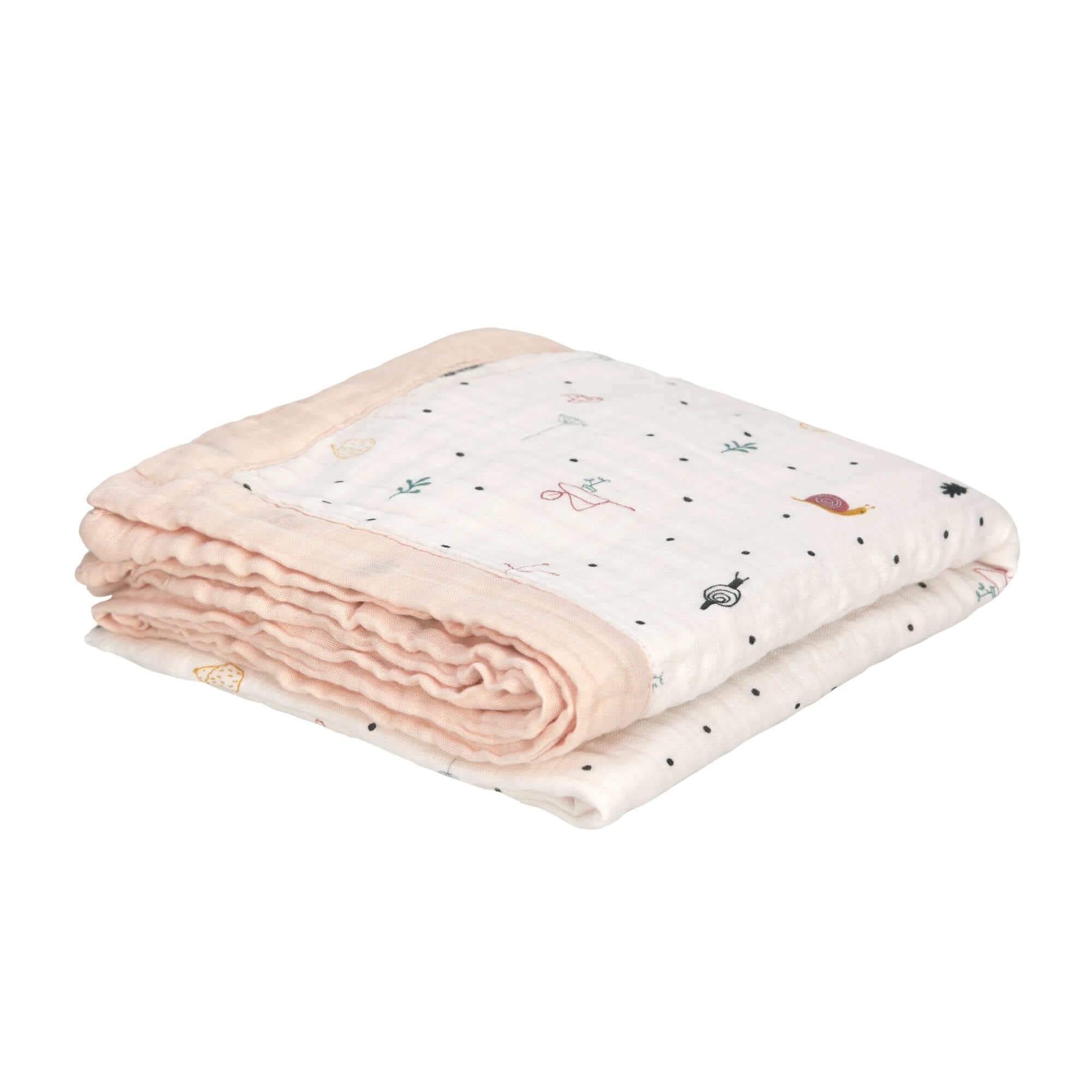 Lässig Heavenly Soft Blanket Garden Explorer Girls Light Pink