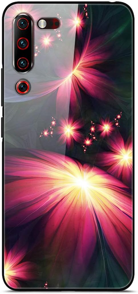 SL Case for Lenovo Z6 PRO L78051 Case Tempered Glass Back + Silicone Frame Cover 25