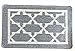 EN'DA Home Entrance Doormat Fiber with Various Pattern Bathroom Doormat 19 by 30.7-Inch (Gray)