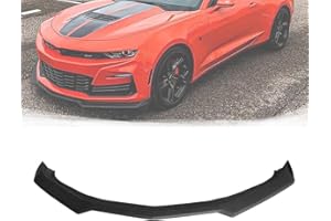 Neopaftu 3PCS Front Lip Compatible with Chevy Camaro 2016-2021 SS /2019-2021 LS LT RS Front Bumper Lip Splitter Spoiler (Matte Black)