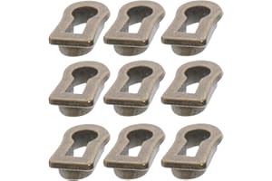 10pcs Cover Furniture Lock Decoration Keyhole Frame Cover Keyhole Insert Antique Cover Home Accessories