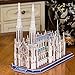 CubicFun 3D New York Cathedral Puzzles Architecture Building Model Kits Toys for Adults and Teens, St.Patrick's Cathedral