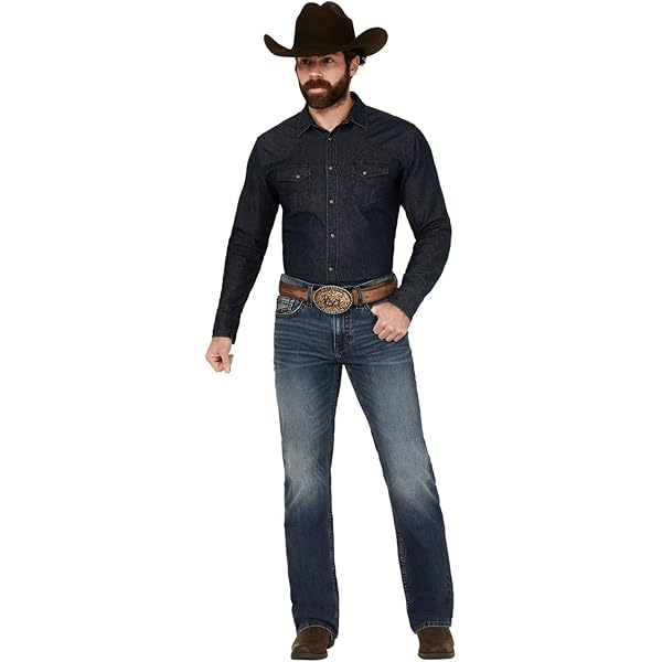 RANK 45 Men's 45&Reg; Yuma Wash Trigger Slim Bootcut Performance