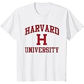 Harvard University Classic Text Logo Kids T-Shirt