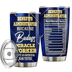 MONIZILUCKY Benefits Administrator Tumbler