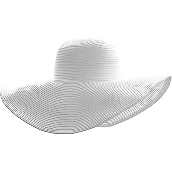 Womens Floppy Straw Hat Wide Brim Foldable Packable Braid  display picture 1