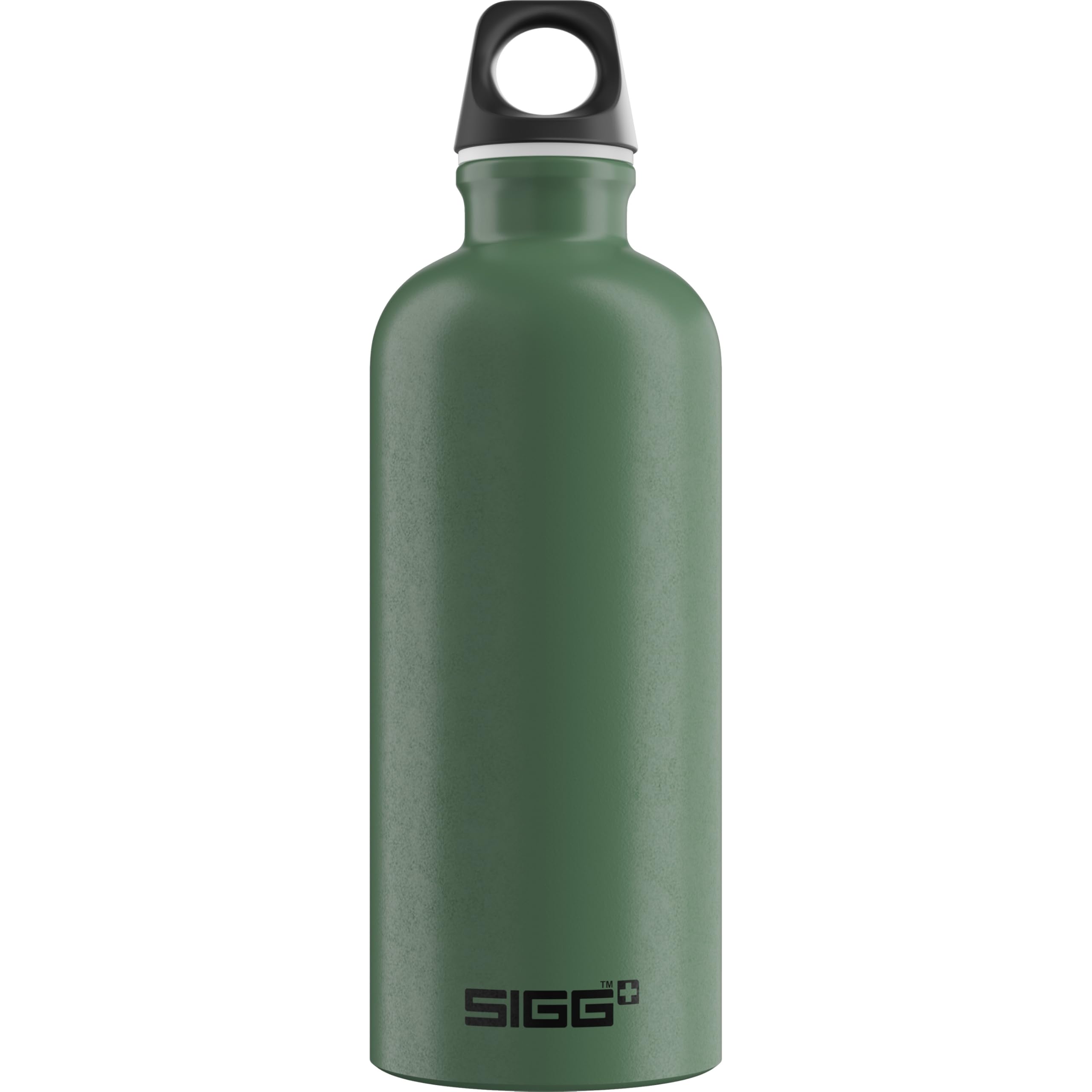 Sigg - Aluminium Water Bottle - Traveller Leaf Green - Climate Neutral Certified - Suitable For Carbonated Beverages - Leakproof - Lightweight - BPA Free - Leaf Green - 0.6 L