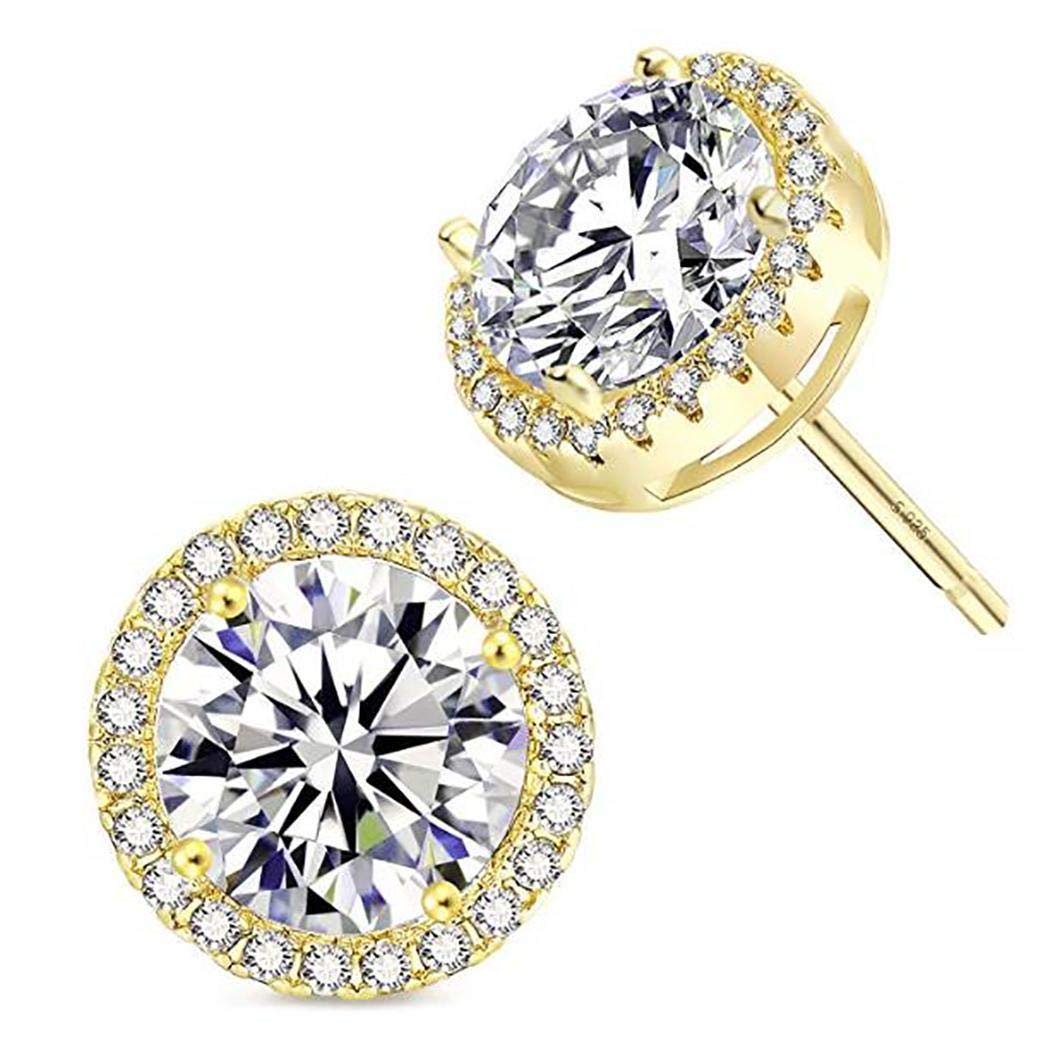 UpBeauty Women Fashion Trendy Style Rhinestone Stud Earring Jewelry Gift Stud