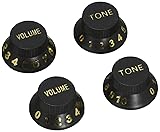 P Perri's Leathers Ltd. Bass Guitar Knob