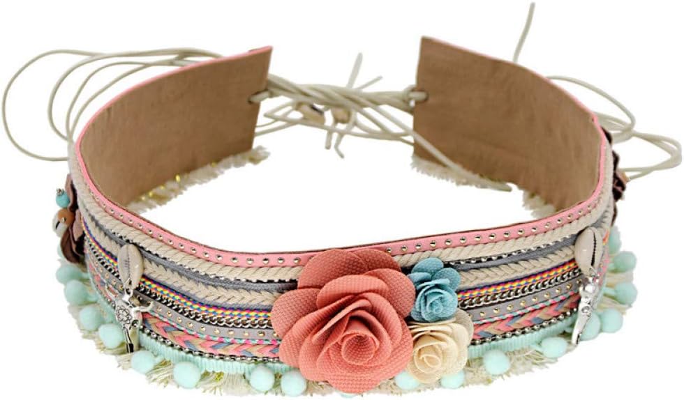 DYCHUN Ladies Dress Belt Women'S Bohemian Waist Belt Tassel Boho Fringed Shell Summer Beach Fashion Accessories Female Decoration Belt For Dress