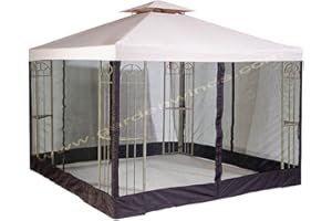 Garden Winds Classic S-577-1 Gazebo Replacement Canopy Top Cover - RipLock 350