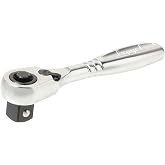 TONE Short Ratchet Handle Compact Head (Socket Hold Type) RH3CHS 3/8" Inch Drive