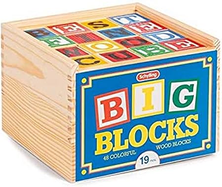 Schylling ABC Big Blocks - 48 Piece 
